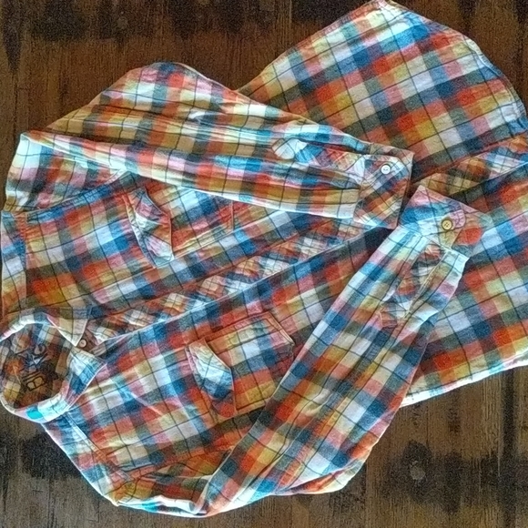 Vintage Reversible Billabong Snap Down Shirt. Sz L